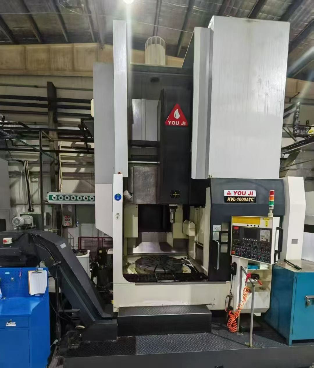 外企在位油机KVL-1000ATC数控立车